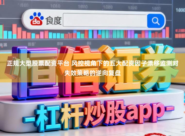 正规大型股票配资平台 风控视角下的五大配资因子漂移监测对失效策略的逆向复盘